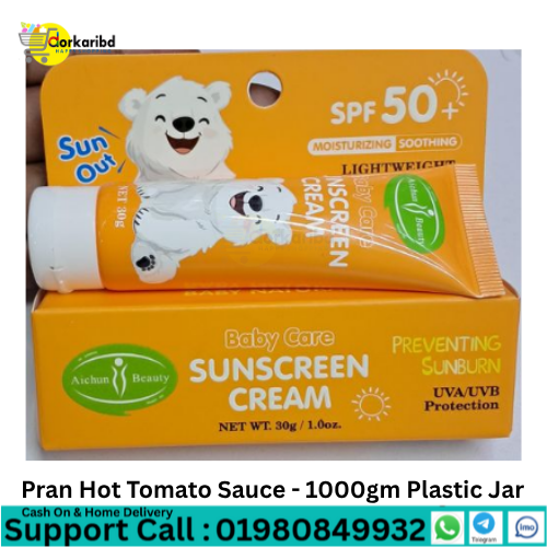 Aichun Beauty Baby Care Sunscreen Cream With SPF 50+-30gm