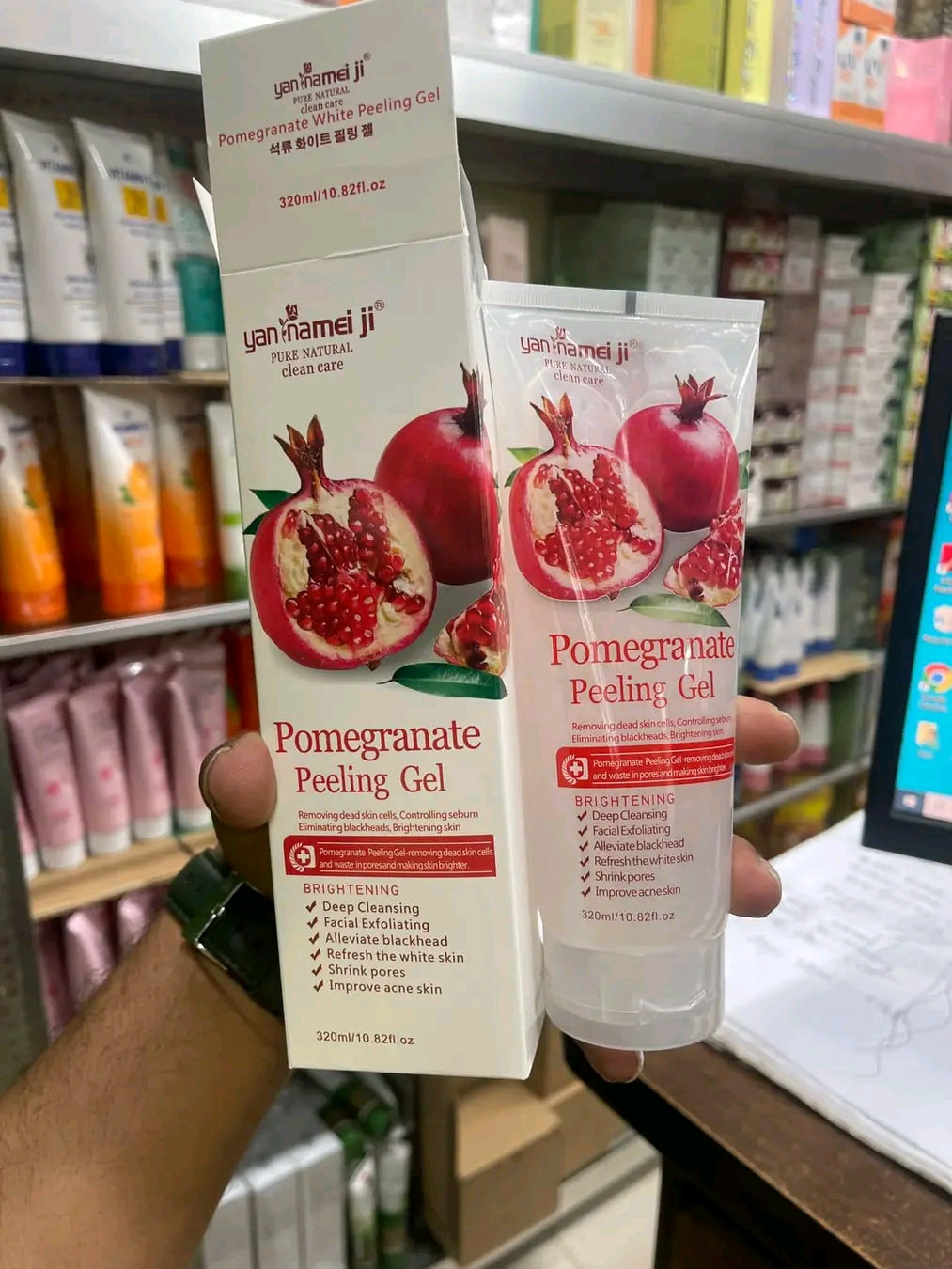 Yan Namei Ji Pomegranate Peeling Gel - 320ml South Korea Code 08103324
