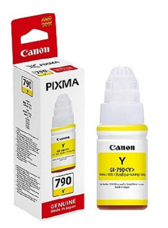Canon 790 Y PIXMA Color Ink Bottle Printer Ink - 1 pcs 135ml Made In Japan