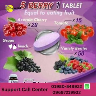 L-Gluta Sydney 5 Berry Plus Whitening Vitamins – 30 Tablets