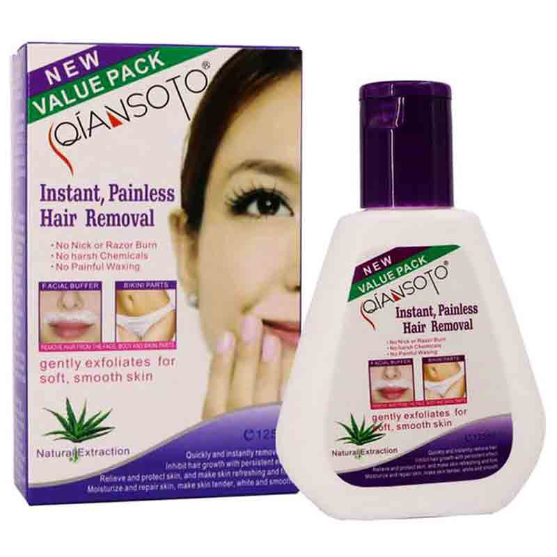 Qiansoto Hair Removal Instant Painless Smooth Skin 125 ML