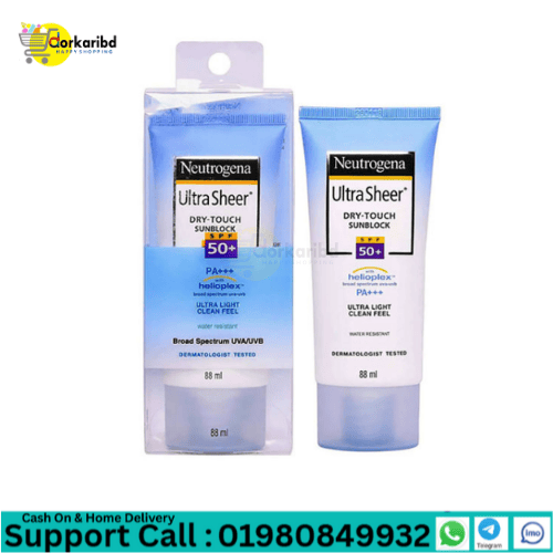 Neutrogena Ultra Sheer Dry Touch Sunblock SPF 50+ PA+++ (88ml)