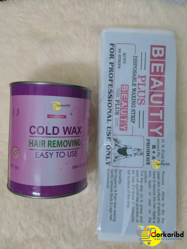 Mumtaz Cold Wax With Wax Paper Available 1 KG+Wax Paper