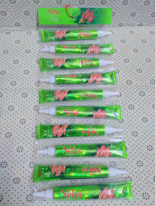 NEHA NATURAL INSTANT MEHENDI CONE (ORIGINAL INDIAN) 10 PCS Code 94130291