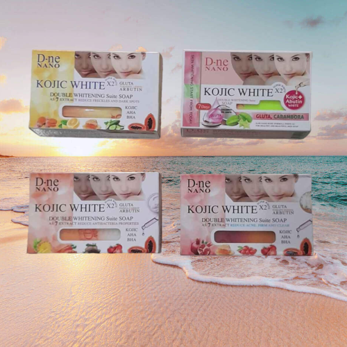 D-Ne Nano Kojic White Gluta Arbutin Soap-160g