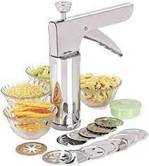15 Different Disc Grater Biscuit Cookies Indian Snacks Murukku Maker Farsan Sev Maker with Stainless Steel