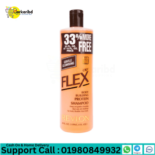 Revlon Flex Body Building Shampoo 592 Ml - Oily