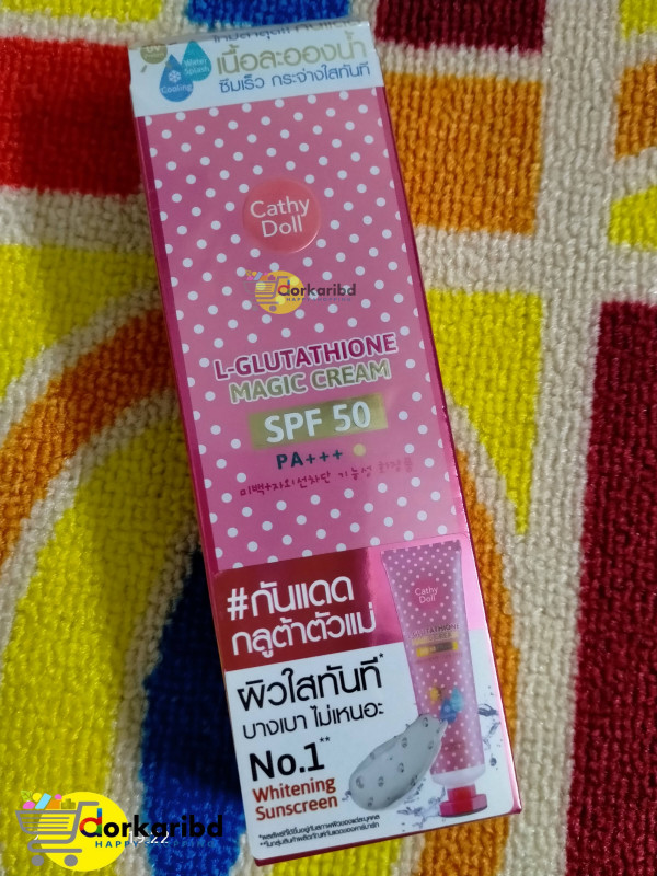 Cathy Doll Magic Brightening Sunscreen Cream Spf 50 PA+++ 60 ml