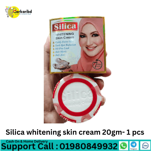 Silica whitening skin cream 20gm- 1 pcs