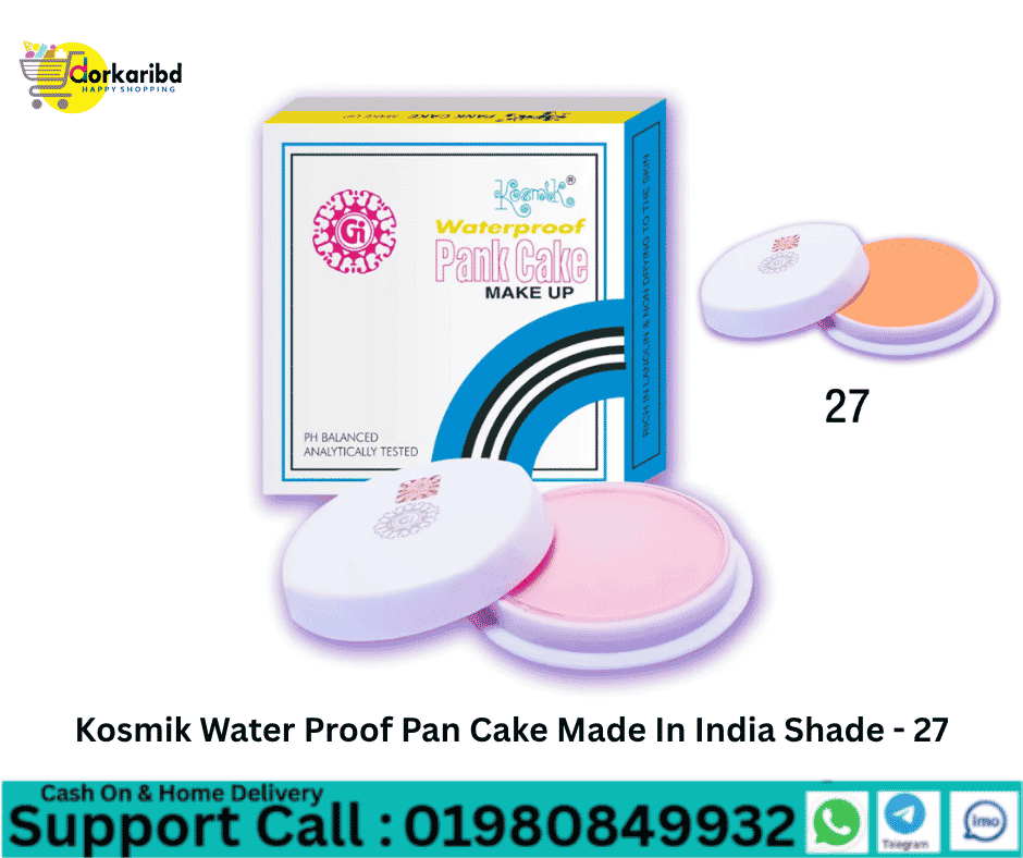 Kosmik Water Proof Pan Cake Made In India Shade - 27