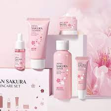 Japan Sakura Skincare Set Combo-  5 IN 1