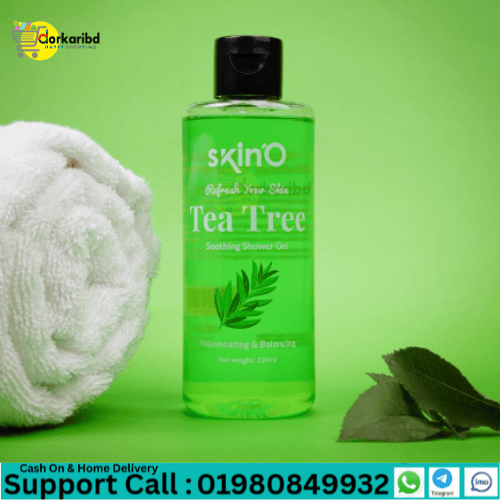 SKINO TEA TREE SOOTHING SHOWER GEL - 220ML