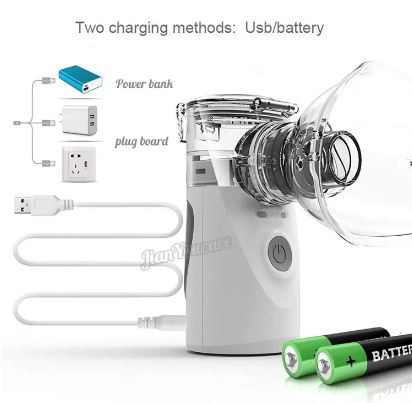 Smart Mesh Portable Nebulizer - Handheld Mesh Atomizer Machine for Home Daily Use -1 pcs