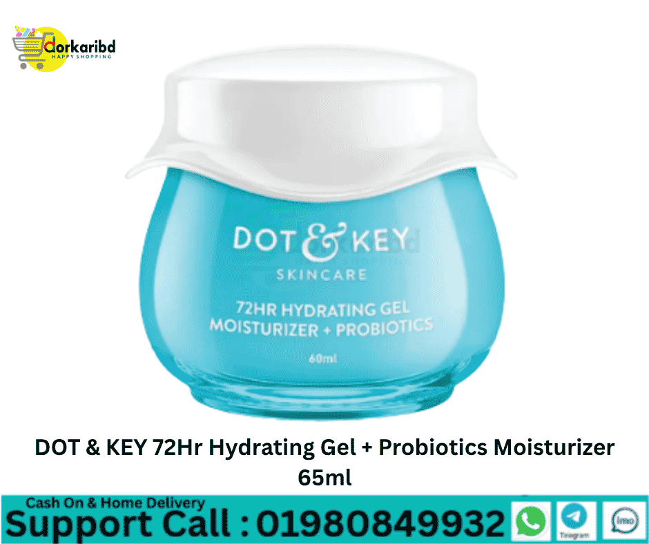 DOT & KEY 72Hr Hydrating Gel + Probiotics Moisturizer 60ml
