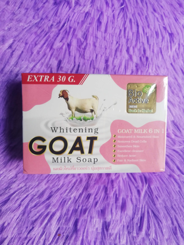 BIO ACTIVE WHITENING GOAT MILK SOAP - 70 GM