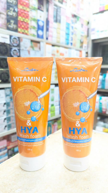 Cavier vitamin C & HYA wash foam refreshes skin with 150g of caviar