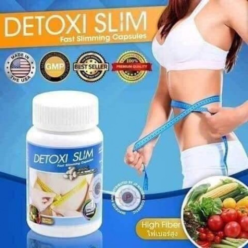 Detoxi Slim Fast Slimming Weight Loss Supplements 30 Capsules