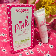 Nagano Pink Jelly Lips Nipples Vitamin E Collagen Aloe Vera Whitening Tint - 10gm Code 45317302