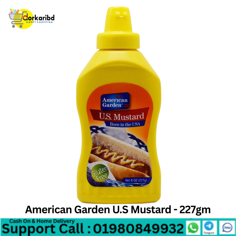 American Garden U.S Mustard - 227gm