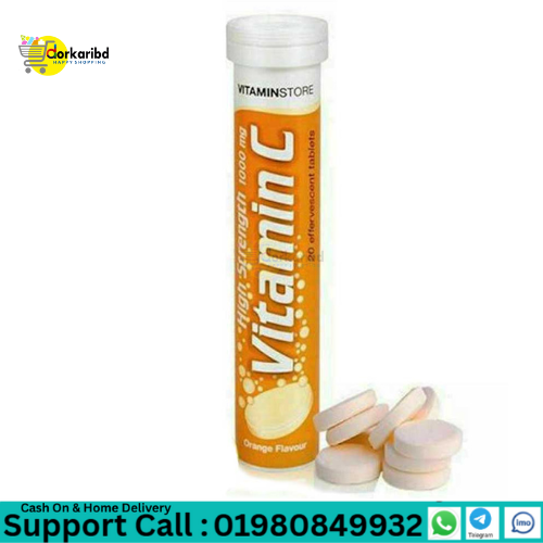 VitaminStore Vitamin C High Strength 1000mg 20 Tablets
