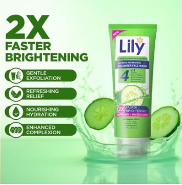 Lily Cucumber Face Wash Code 42851976