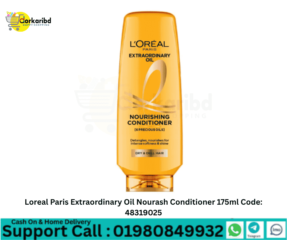 Loreal Paris Extraordinary Oil Nourash Conditioner 175ml