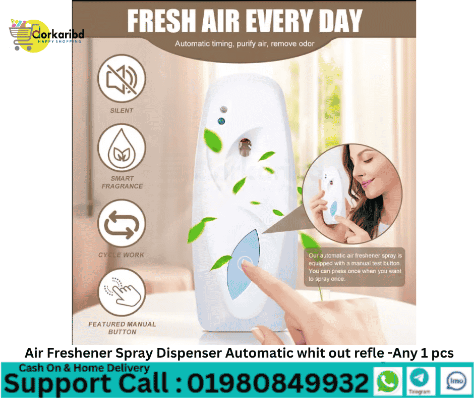 Air Freshener Spray Dispenser Automatic whit out refle -Any 1 pcs