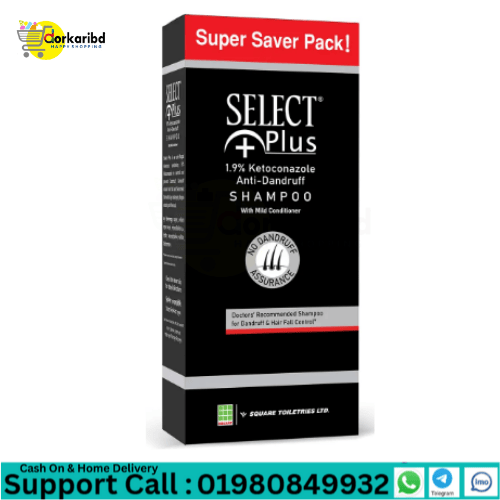 Select Plus Anti-dandruff Shampoo-200ml