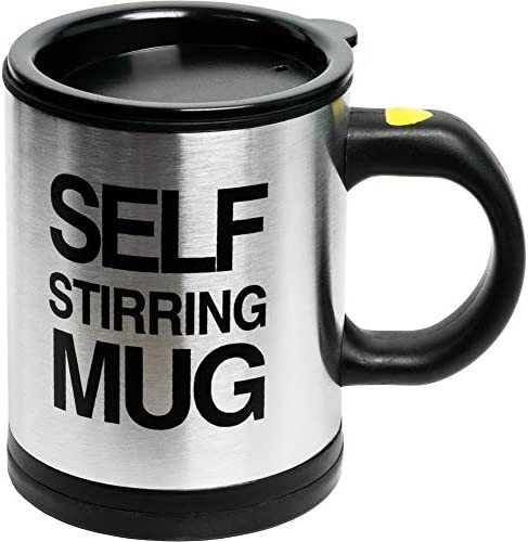 Self Stirring Mug - Black 1 PCS