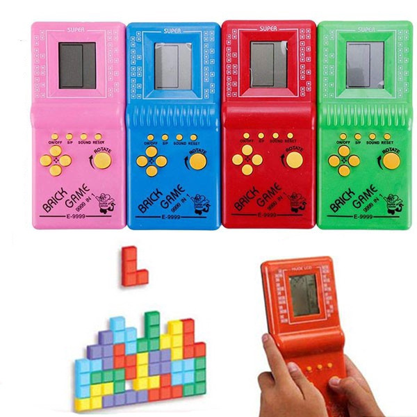Tetris Brick Game Educational Toys -Random Color 1 PCS