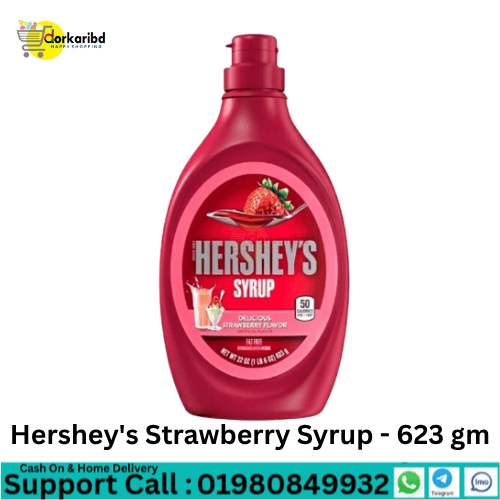 Hershey's Strawberry Syrup - 623 gm