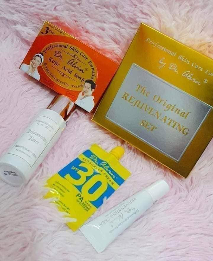 Dr.Alvin Rejuvenating Set Professional Skin Care Solution COMBO