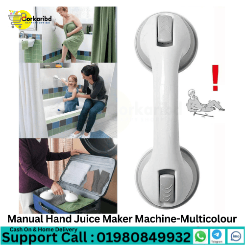 Safety Helping Handle Anti Slip Support Toilet Bathroom Handle Vacuum Suction Cup Handrail Grip