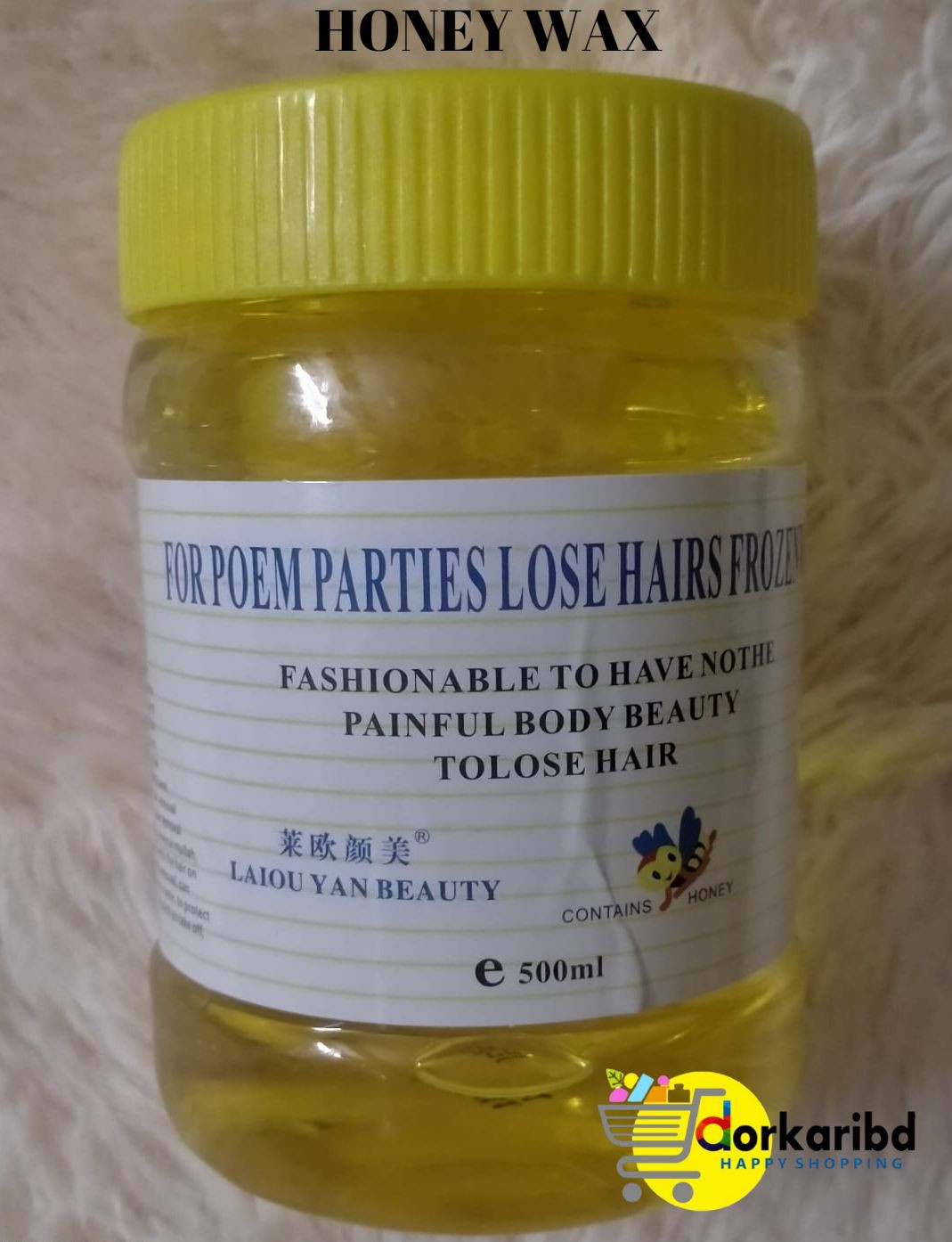 HONEY Wax Hair Removing Gel 500 gm