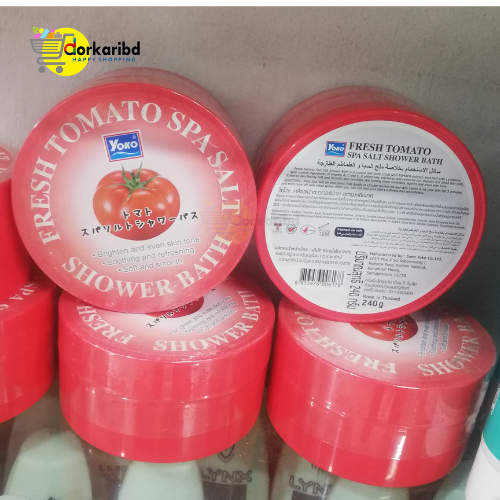 YOKO Fresh Tomato SPA Salt Shower Bath 240g