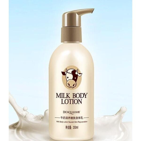 BIOAQUA MILK BODY LOTION - 250ML