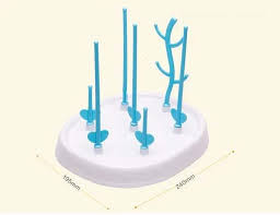 Baby Bottle Drain Rack Detachable Baby Bottle Rack
