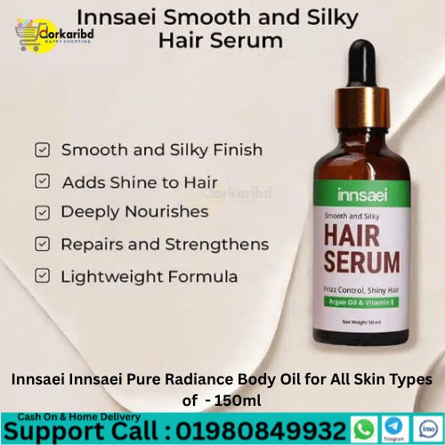 Innsaei Smooth and Silky Hair Serum - 50ml