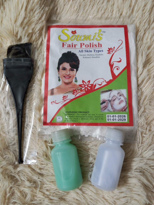 Fair Polish Ayurvedic Facial Face Kit 1 Pair Code 79208260