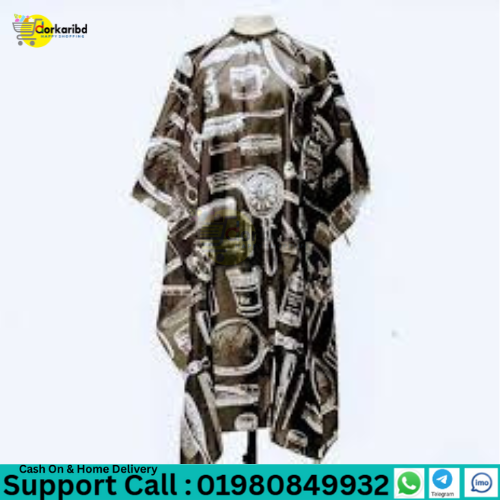 Hair Cutting Apron For Saloon And Parlor Hair Cutting. Seet For Man And women