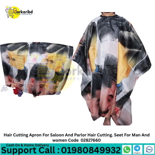 Hair Cutting Apron For Saloon And Parlor Hair Cutting Seet For Man And women Code 02827660