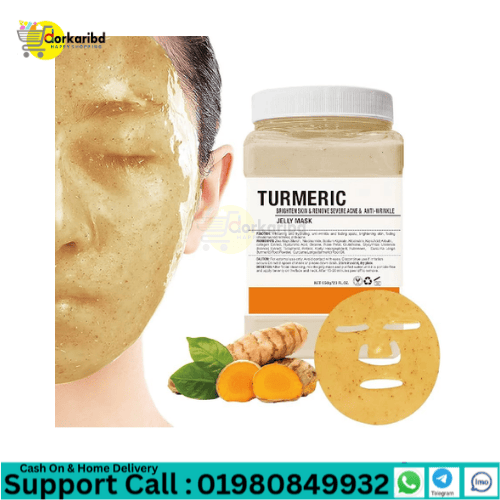 Turmemic Jelly Mask Powder Peel Off Facial Brightening Removal Freckle Face Care - 650g