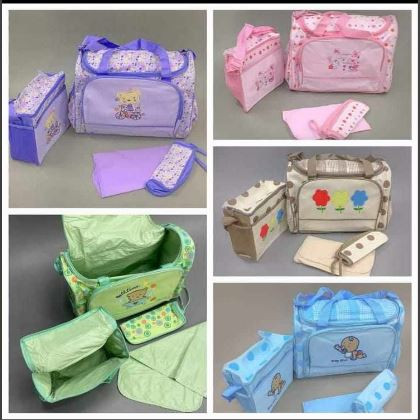 Baby Bag Mother Diaper Multi-functional Bag 4 pcs set Code 03113926