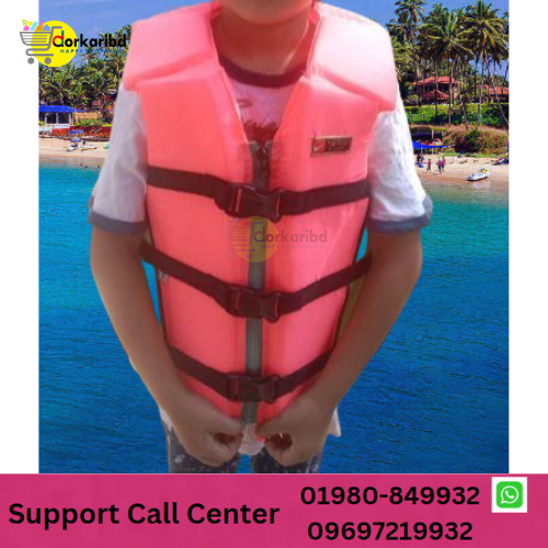 Life Jacket For Kids and adult for Swimming and Safety MULTICOLOR SIZE : 10-15 YEARS OLD