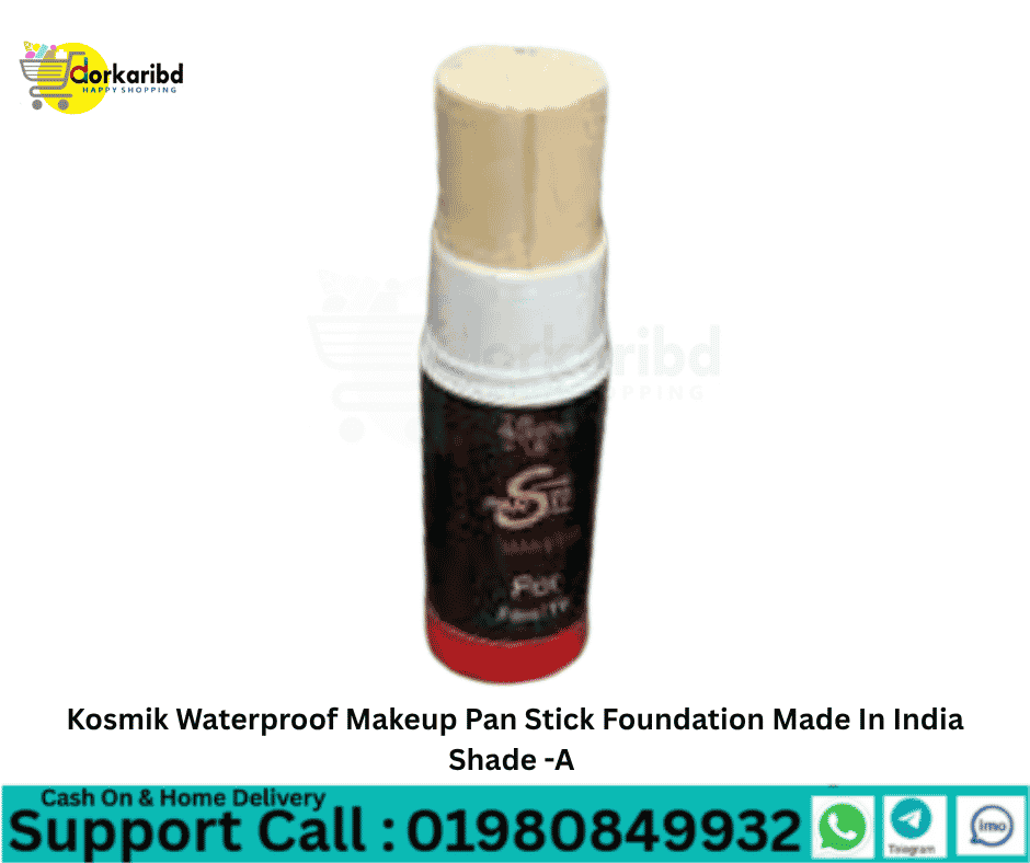Kosmik Waterproof Makeup Pan Stick Foundation Made In India Shade -A