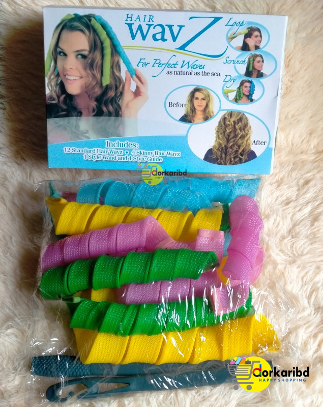 HAIR CURLERS- 18 PCS