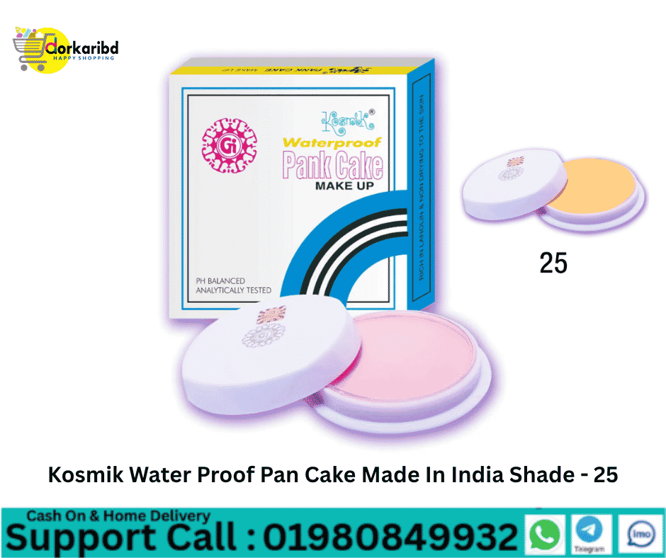 Kosmik Water Proof Pan Cake Made In India Shade - 25