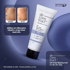Deconstruct Oil-Free Moisturizer For Oily Skin | 3% NMF Complex + 0.2% Panthenol  Lightweight Gel Moisturizer  For Oily to Combination Skin - 50gm