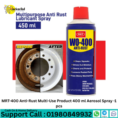 MRT-400 Anti-Rust Multi-Use Product 400 ml Aerosol Spray -1 pcs