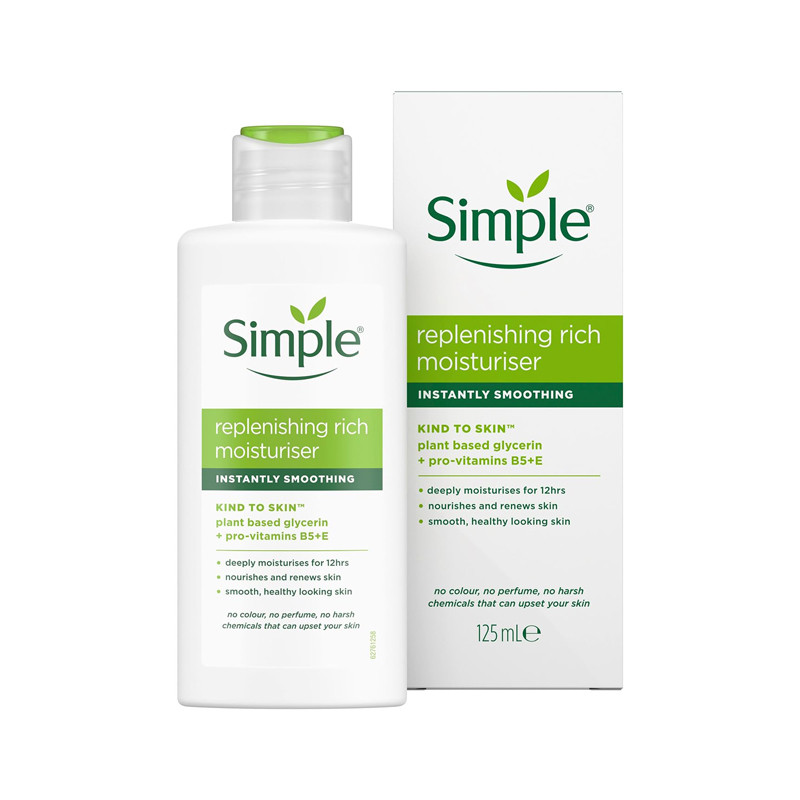 Simple Kind to Skin Hydrating Light Moisturiser (125ml)
